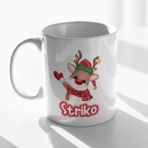 Božična Personalizirana ŠALICA Sob Koji Maše