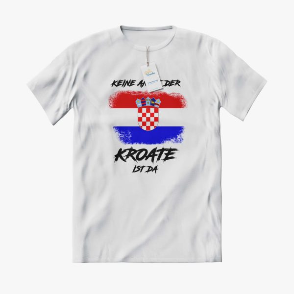 MAJICA Hrvatska Njemačka Austrija "Keine angst der kroate ist da" - Slika 2