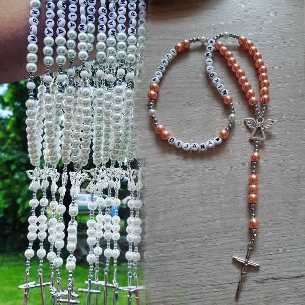Personalizirana Velika KRUNICA sa ili bez imena više boja - Slika 6