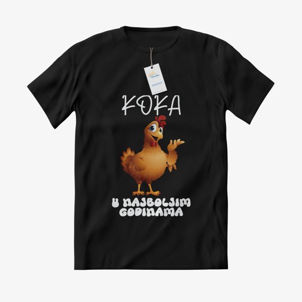MAJICA Sa Tekstom koka u najboljim godinama
