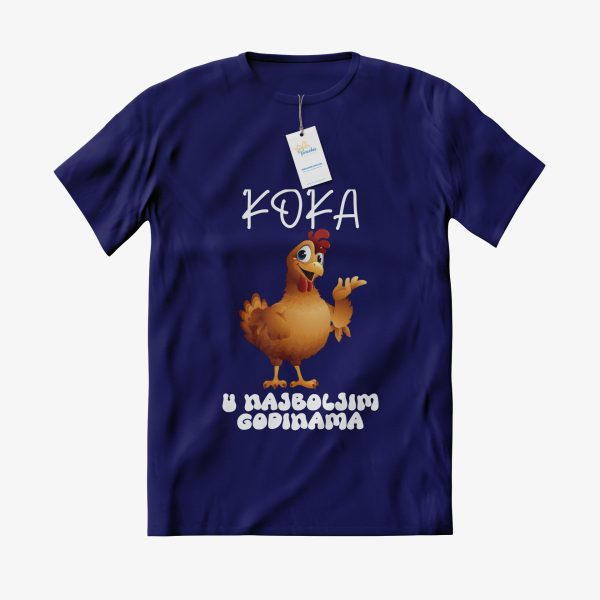 MAJICA Sa Tekstom koka u najboljim godinama - Slika 2