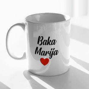 Personalizirana ŠALICA za baku sa imenom