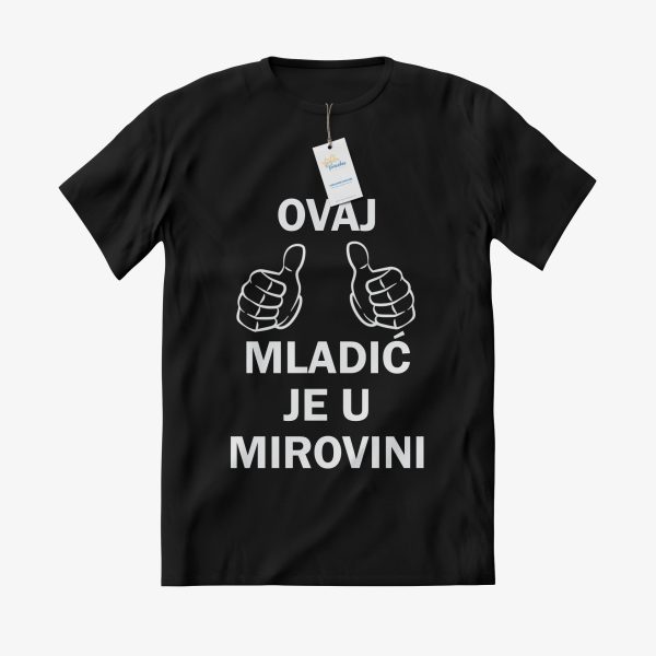 MAJICA Ovaj mladić je u mirovini