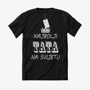 MAJICA sa natpisom "Najbolji tata na svijetu"